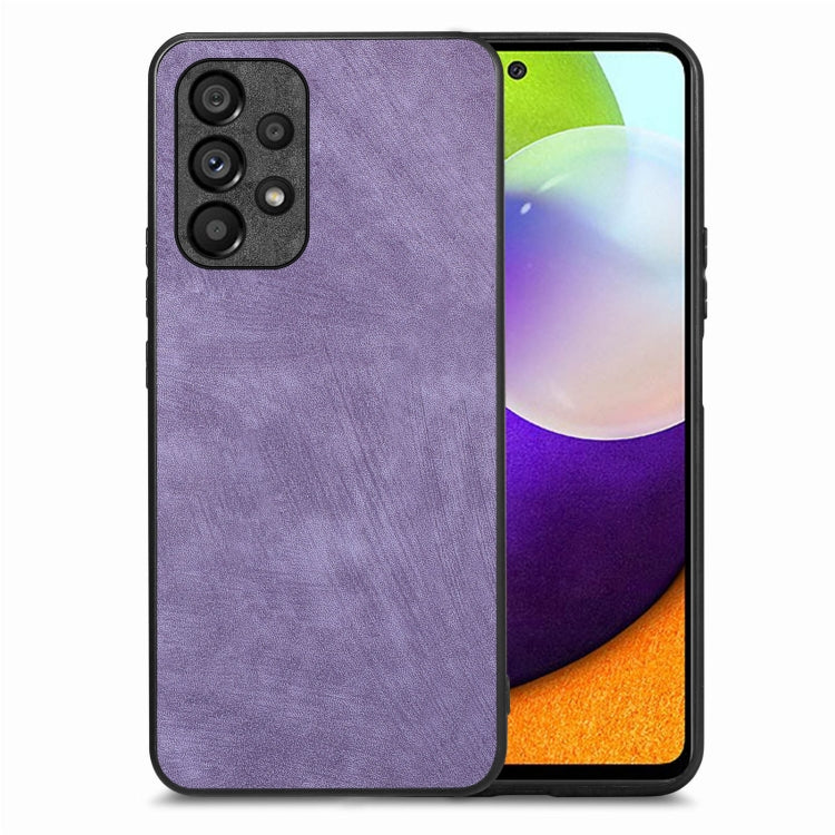 Vintage Leather PC Back Cover Phone Case