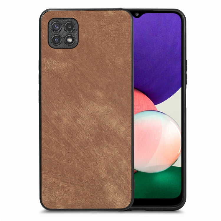 Vintage Leather PC Back Cover Phone Case