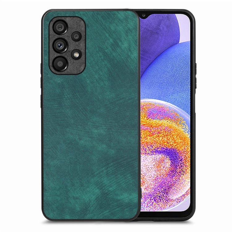 Vintage Leather PC Back Cover Phone Case