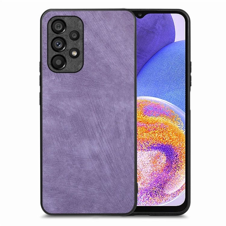 Vintage Leather PC Back Cover Phone Case