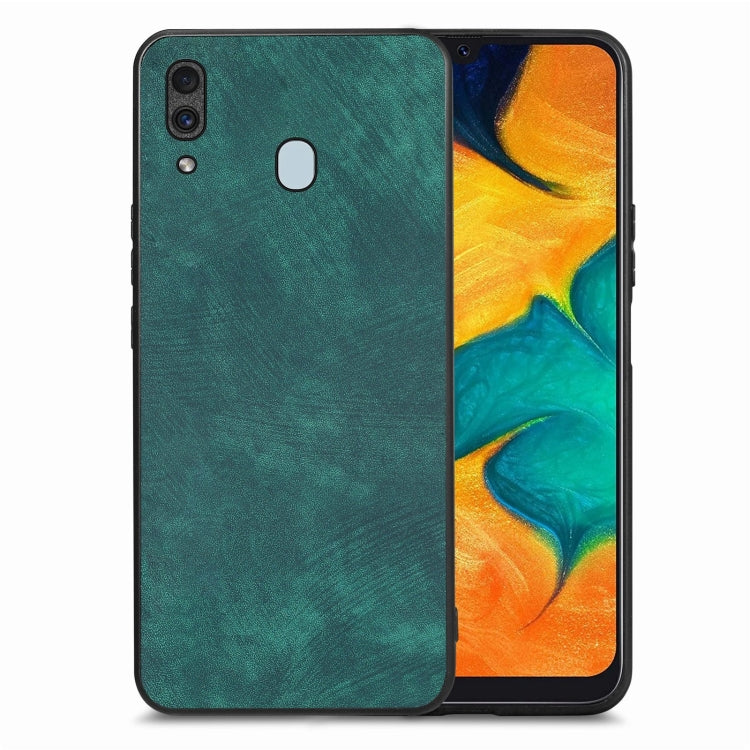 Vintage Leather PC Back Cover Phone Case