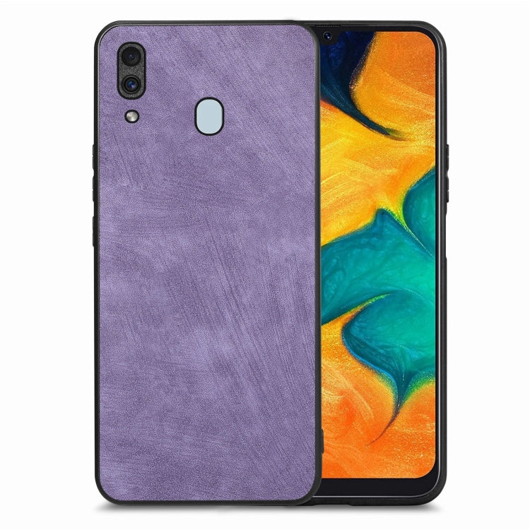 Vintage Leather PC Back Cover Phone Case