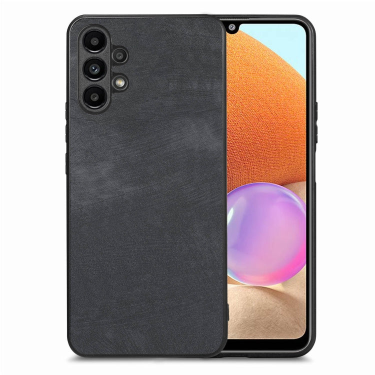 Vintage Leather PC Back Cover Phone Case