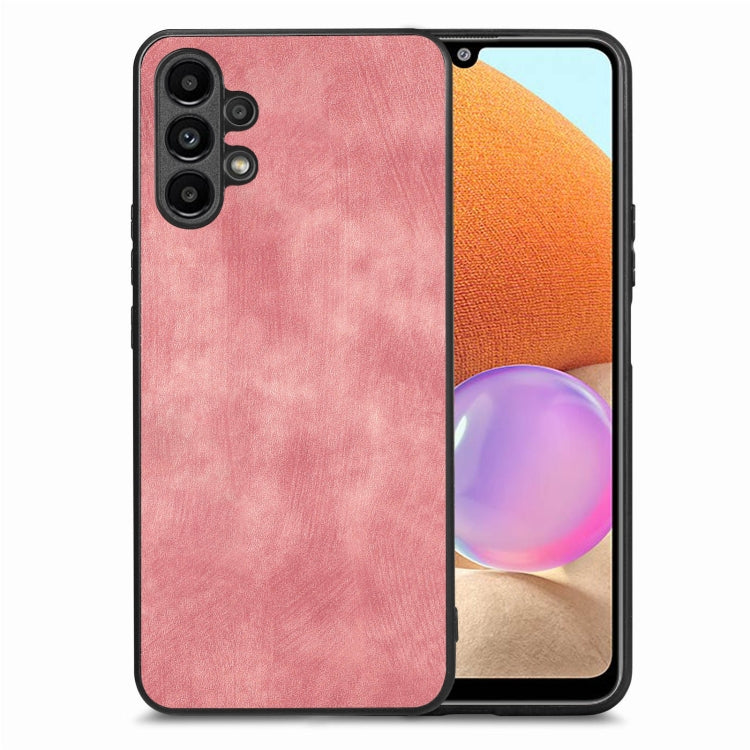 Vintage Leather PC Back Cover Phone Case