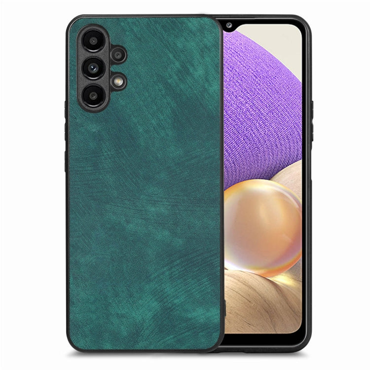 Vintage Leather PC Back Cover Phone Case