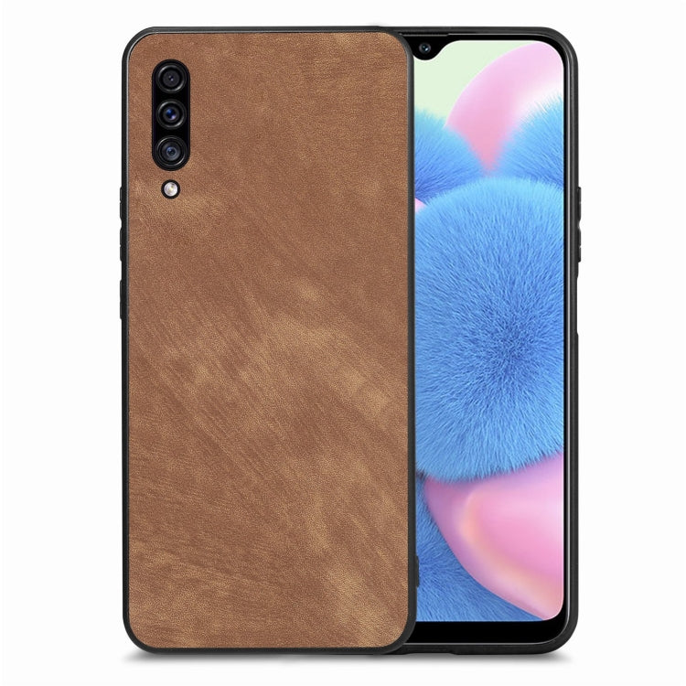Vintage Leather PC Back Cover Phone Case