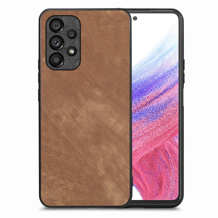 Vintage Leather PC Back Cover Phone Case