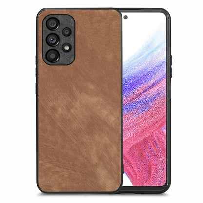 Vintage Leather PC Back Cover Phone Case