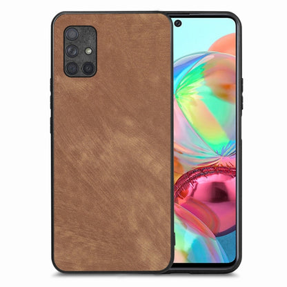 Vintage Leather PC Back Cover Phone Case