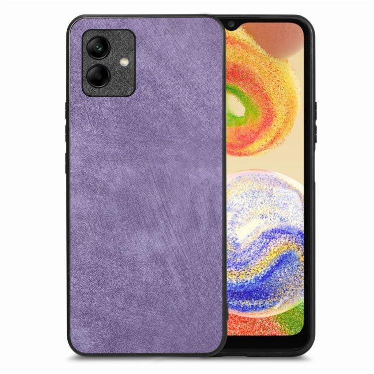 Vintage Leather PC Back Cover Phone Case