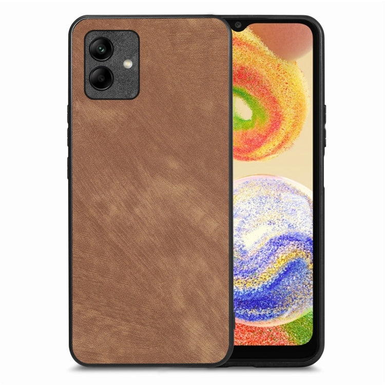 Vintage Leather PC Back Cover Phone Case