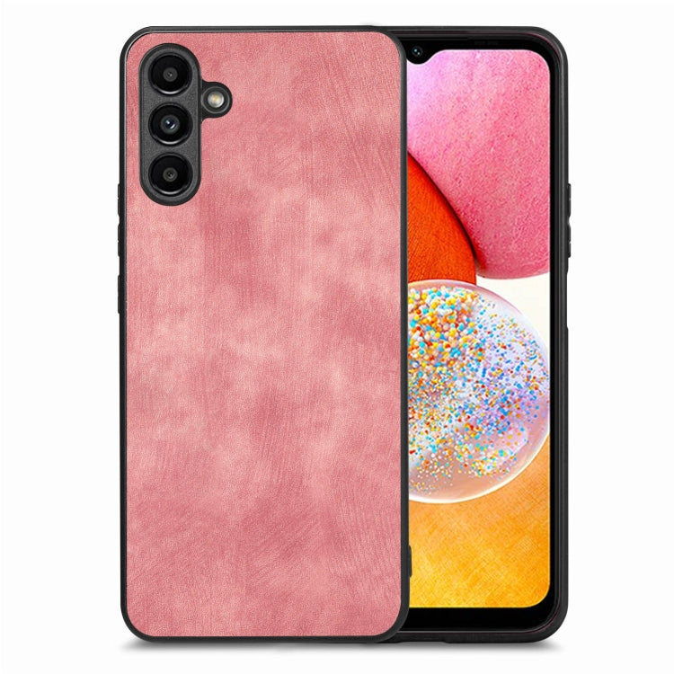 Vintage Leather PC Back Cover Phone Case