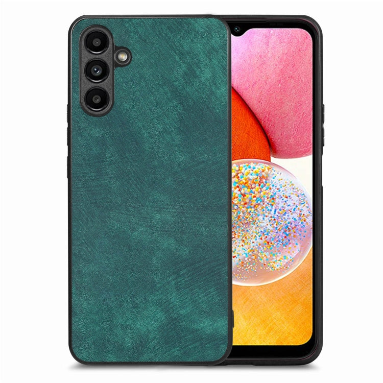 Vintage Leather PC Back Cover Phone Case