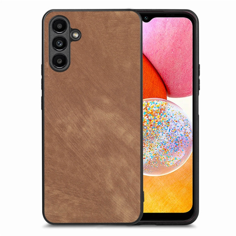 Vintage Leather PC Back Cover Phone Case