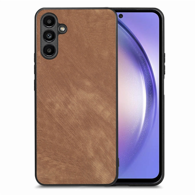 Vintage Leather PC Back Cover Phone Case