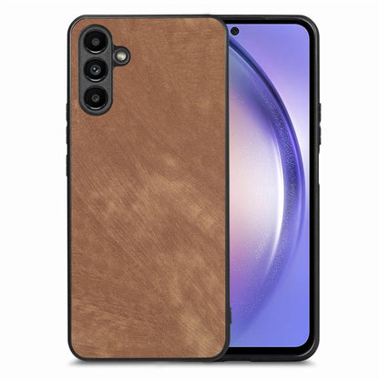 Vintage Leather PC Back Cover Phone Case