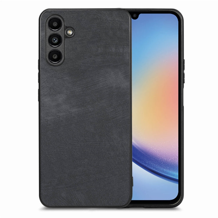 Vintage Leather PC Back Cover Phone Case