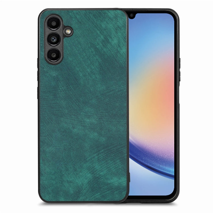 Vintage Leather PC Back Cover Phone Case