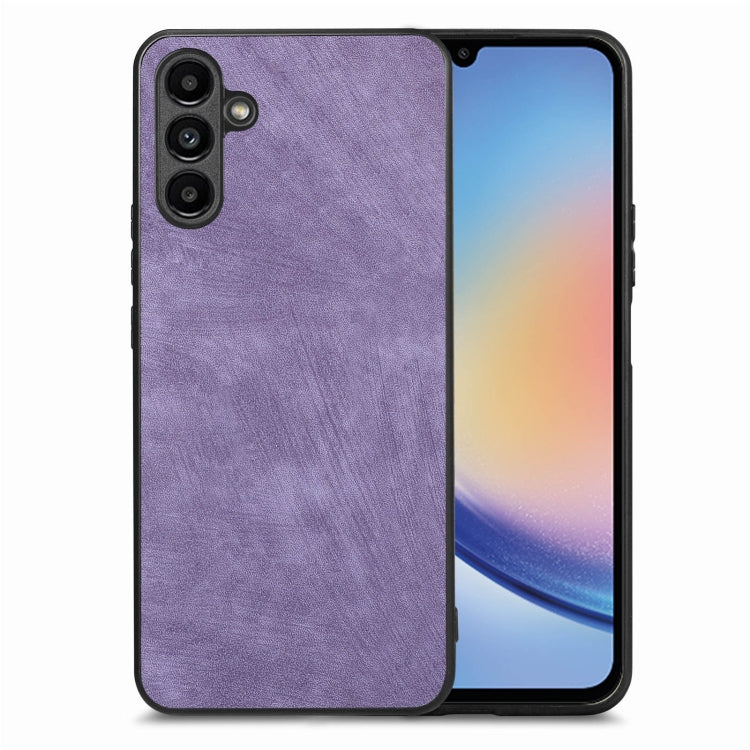 Vintage Leather PC Back Cover Phone Case