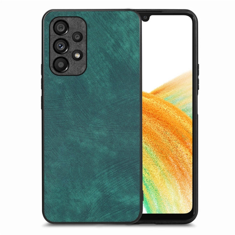 Vintage Leather PC Back Cover Phone Case
