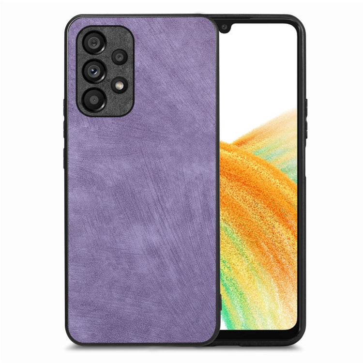 Vintage Leather PC Back Cover Phone Case