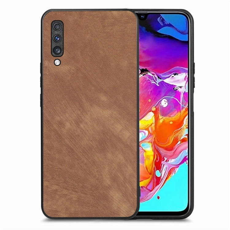 Vintage Leather PC Back Cover Phone Case