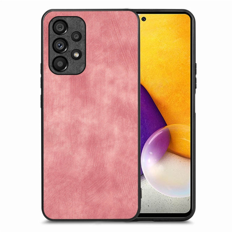 Vintage Leather PC Back Cover Phone Case