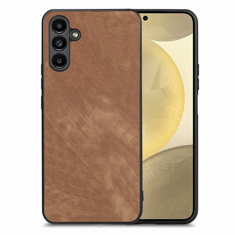 Vintage Leather PC Back Cover Phone Case