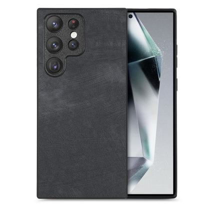 Vintage Leather PC Back Cover Phone Case