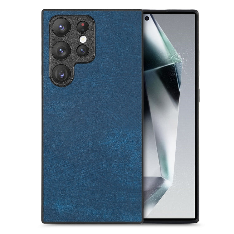Vintage Leather PC Back Cover Phone Case
