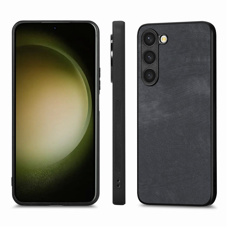 Vintage Leather PC Back Cover Phone Case