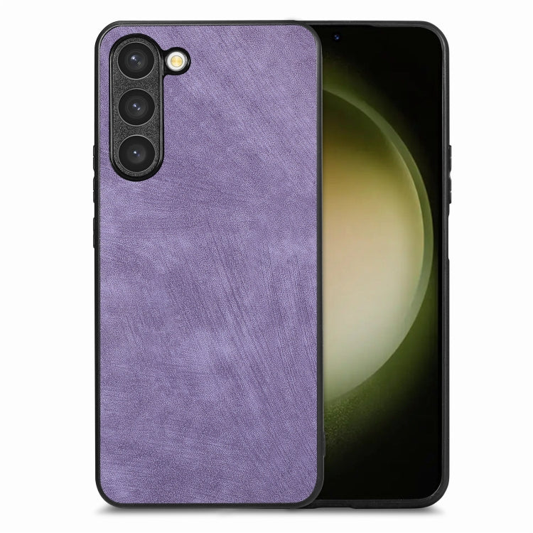 Vintage Leather PC Back Cover Phone Case