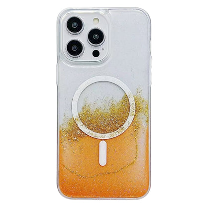 Gilding MagSafe Hybrid Clear TPU Phone Case
