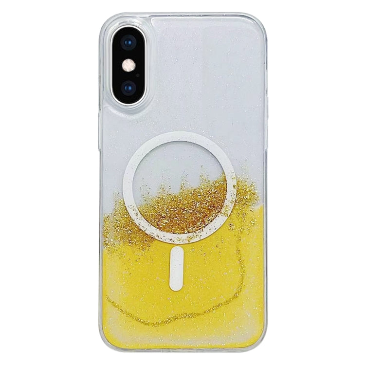 Gilding MagSafe Hybrid Clear TPU Phone Case