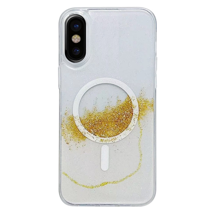 Gilding MagSafe Hybrid Clear TPU Phone Case