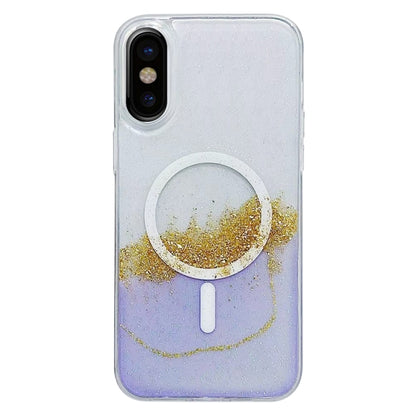 Gilding MagSafe Hybrid Clear TPU Phone Case