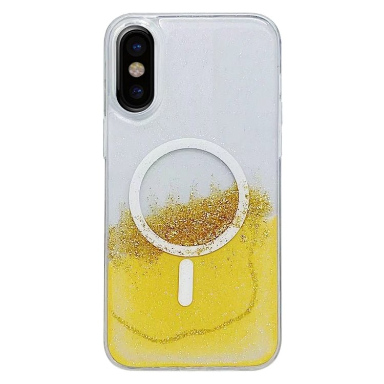 Gilding MagSafe Hybrid Clear TPU Phone Case