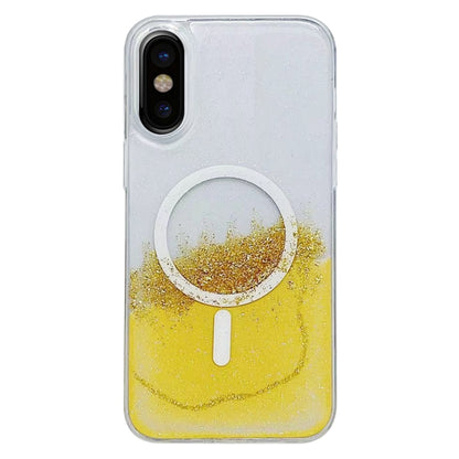 Gilding MagSafe Hybrid Clear TPU Phone Case