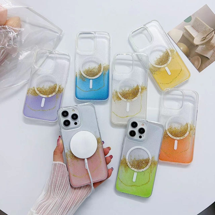 Gilding MagSafe Hybrid Clear TPU Phone Case