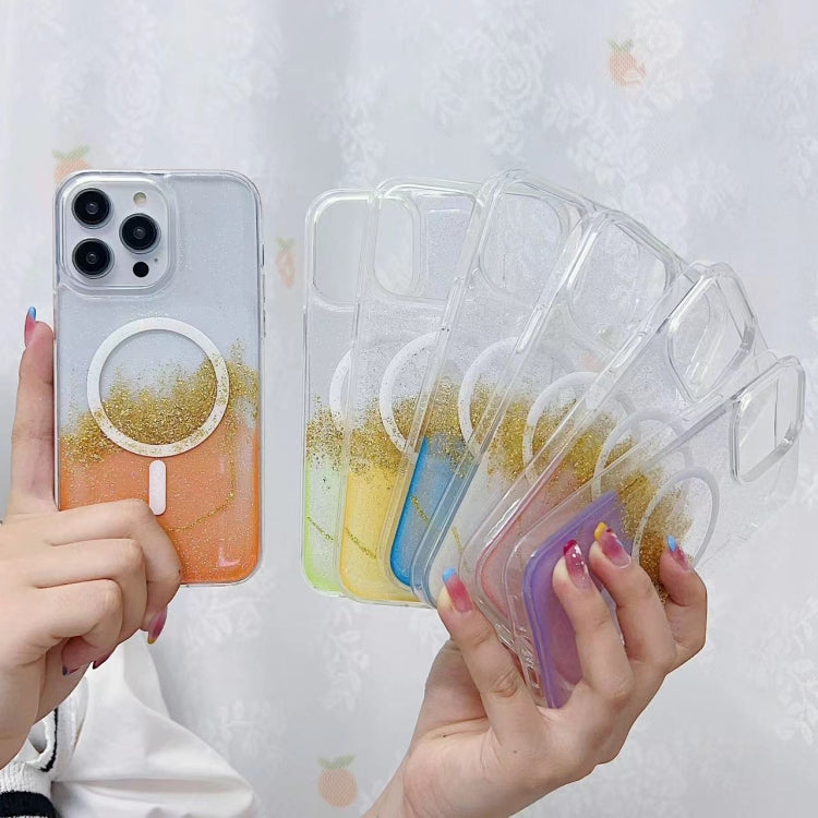 Gilding MagSafe Hybrid Clear TPU Phone Case