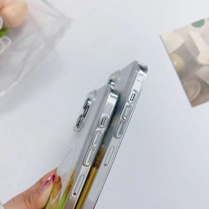 Gilding MagSafe Hybrid Clear TPU Phone Case