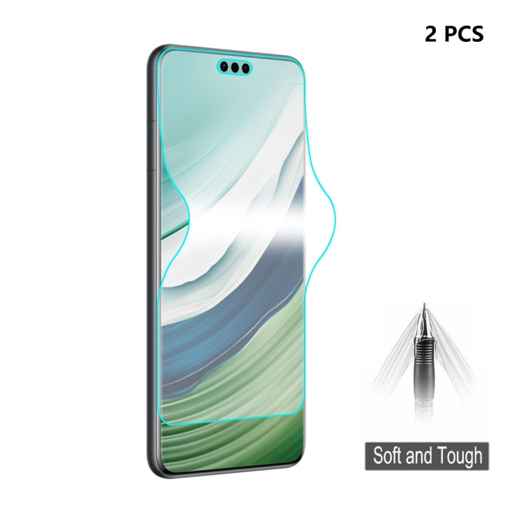 2pcs ENKAY Hat-Prince Full Glue Coverage Soft Explosion-proof Hydrogel Film, For Huawei Pura 80��...