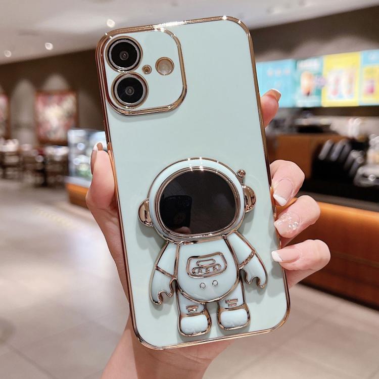 Electroplating Astronaut Holder Phone Case
