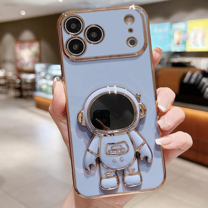 Electroplating Astronaut Holder Phone Case