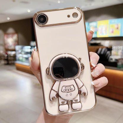 Electroplating Astronaut Holder Phone Case