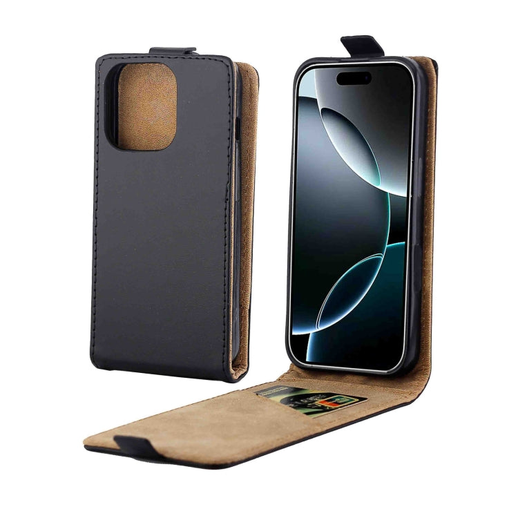 Vertical Flip Leather Phone Case with Card Slot, For iPhone 16e, For iPhone 16 Pro Max�����������...
