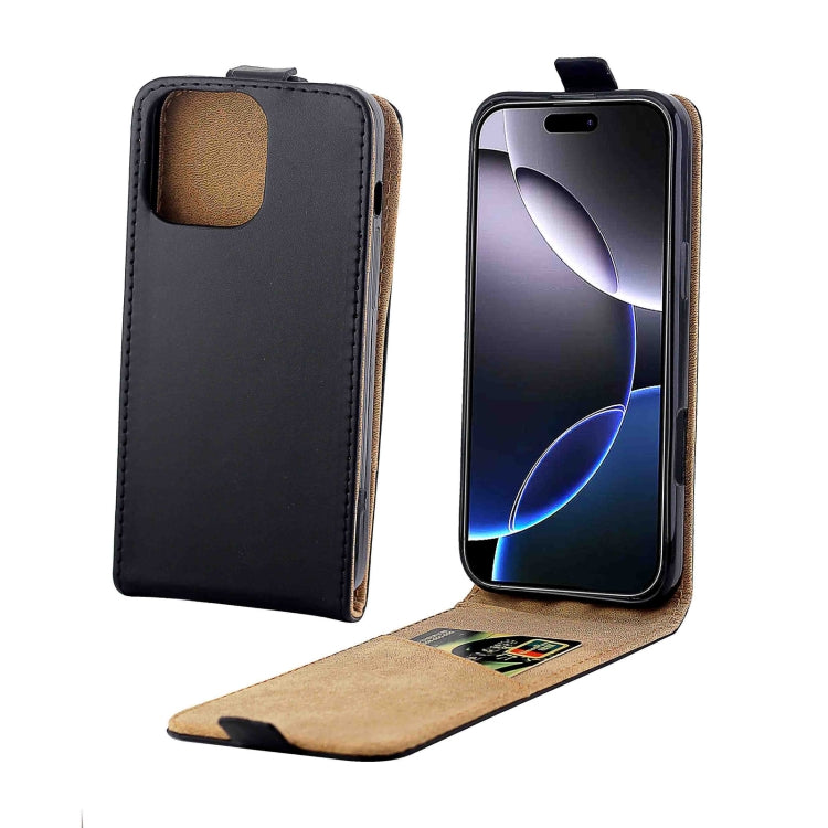 Vertical Flip Leather Phone Case with Card Slot, For iPhone 16e, For iPhone 16 Pro Max�����������...
