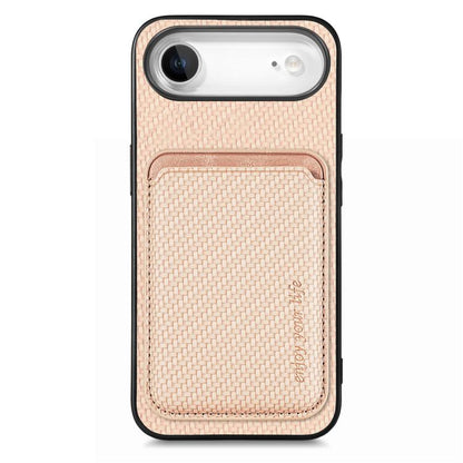 Carbon Fiber Leather Card Magsafe Phone Case