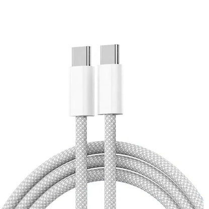 XJ-99 2pcs 1m 60W USB-C / Type-C to Type-C Fast Charging Data Cable for, 60W (2pcs)