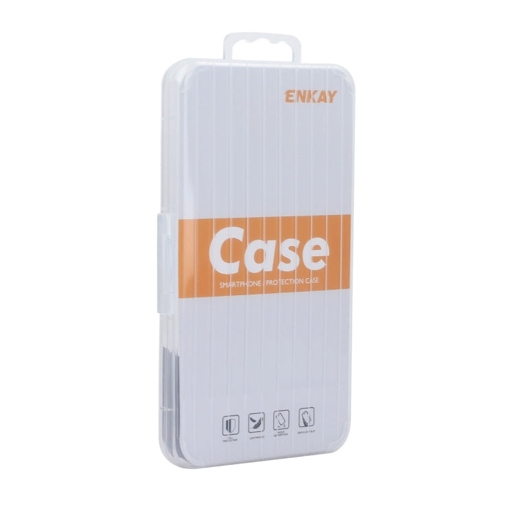 ENKAY MagSafe Matte TPU Phone Case with Lens Film